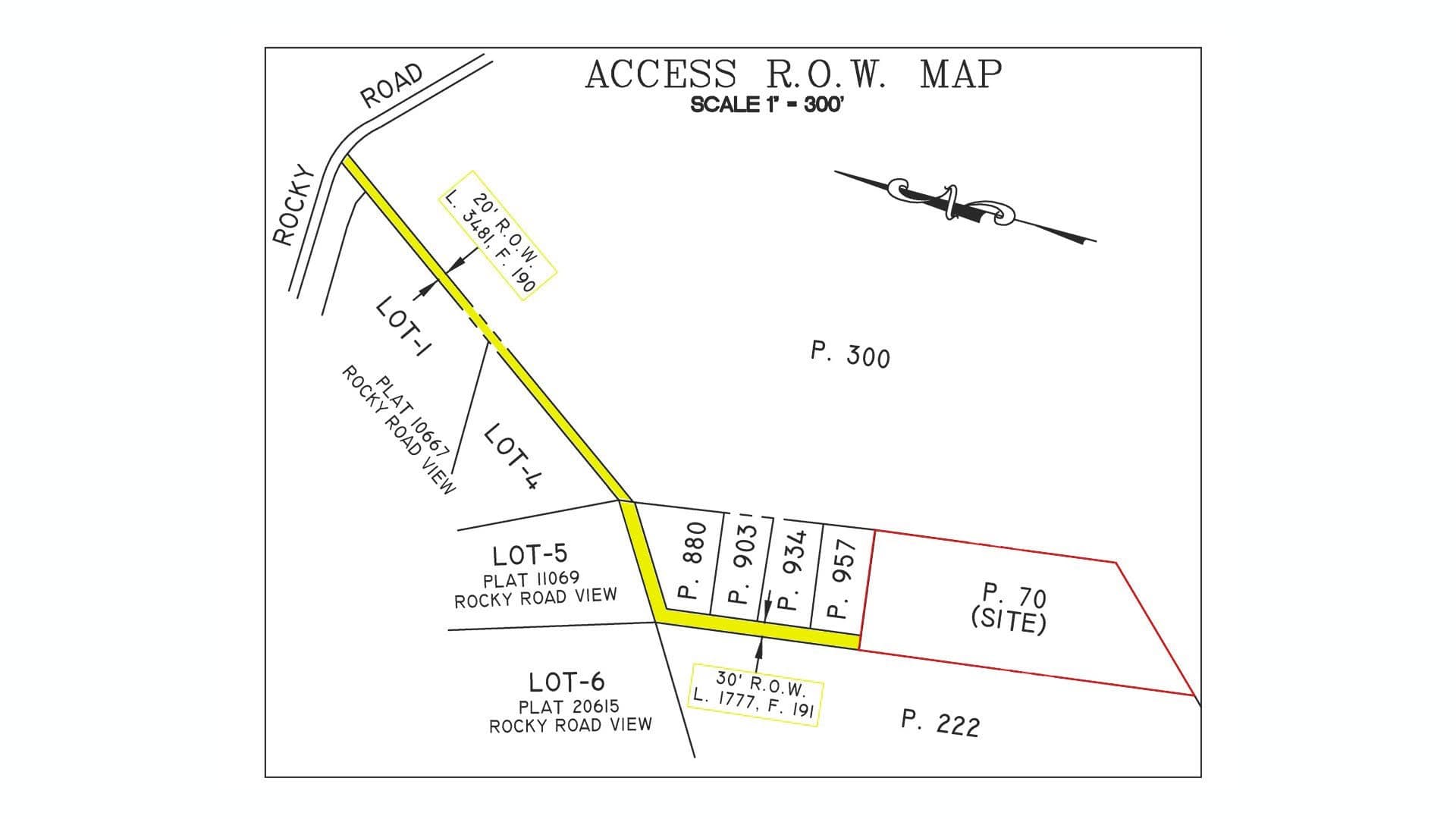 Deeded Parcel Map